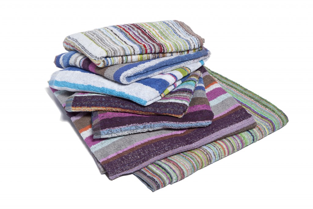 Collection of recycled towels Bangladesh Towels